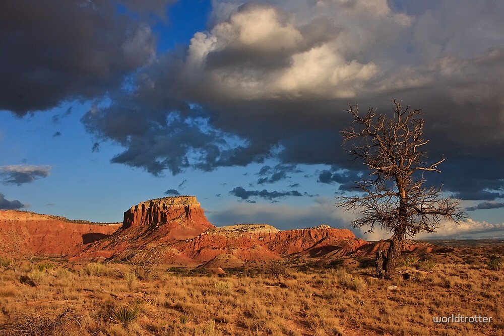 "Orphan Mesa, Ghost Ranch, New Mexico" by Tomas Abreu.