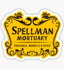 Spellman Mortuary Sticker