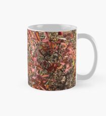Rosier sauvage en automne Mug classique