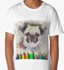 pug Long T-Shirt