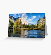 Merced River at Yosemite Greeting Card