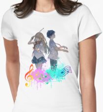 Camiseta entallada Shigatsu wa kimi no uso