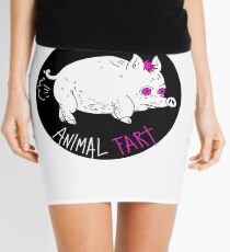 Animal Fart Mini Skirt