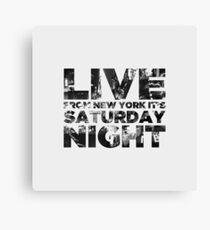 Live from NY Canvas Print