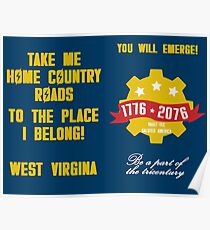 West Virginia Vault 76 Poster