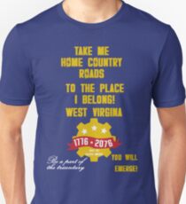 West Virginia Vault 76 Unisex T-Shirt