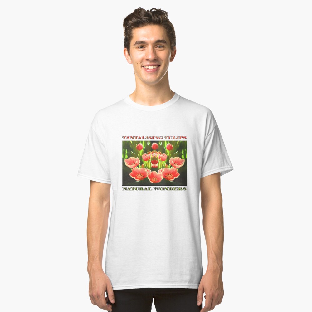 Tulips (digital painting) Classic T-Shirt