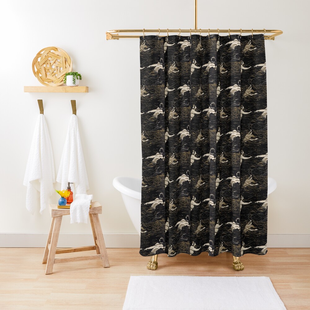 River Nymphs Shower Curtain