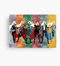 Thron aus Glas Serie Aquarell Leinwanddruck
