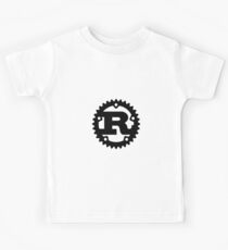Rust Programming Language Official Logo Hoodie Kids Tee