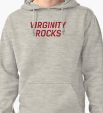 Virginity Rocks White or Black Pullover Hoodie