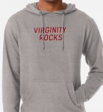 Virginity Rocks White or Black Lightweight Hoodie