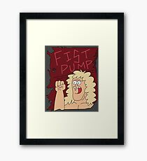 Fist Pump Poster Regular Show Framed Print