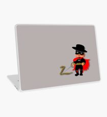 Retro Kid Billy features the legendary Zorro Laptop Skin
