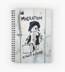 Migration ist kein Verbrechen Spiralblock