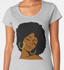 Proud Black Diva Woman, Original Design, Original Design For Women, Men, And Kids Women's Premium T-Shirt