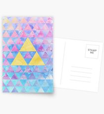 Geometric Zelda Postcards