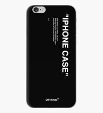Off White iPhone Case Black iPhone Case