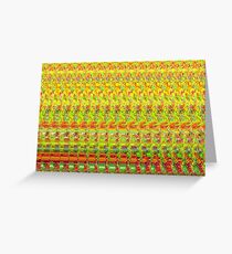 3D Stereogram - Happy Birthday Greeting Card