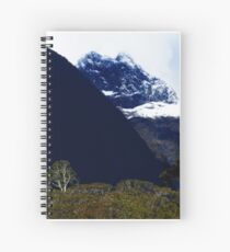 Black Curtain ... Spiral Notebook