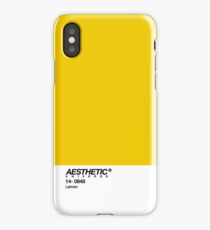 AESTHETIC UNIVERSE LEMON DESIGN iPhone Case