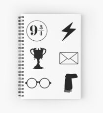 Symbols Spiral Notebook