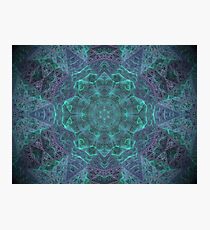 Inside the isometric crystal. Photographic Print