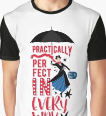 Camiseta gráfica Mary Poppins