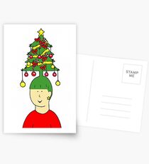 Hairstylist Christmas Humor. Postcards