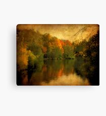 Autumn's Mirror Canvas Print
