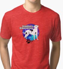 Avannaata Qimussersua dog Tri-blend T-Shirt