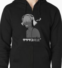 woob周波 Zipped Hoodie