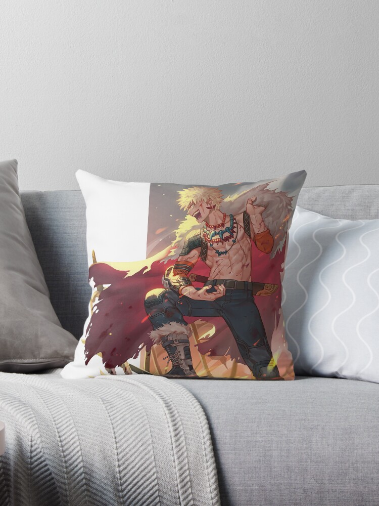 bakugou gauntlet pillow