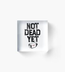 Film is not dead yet Acrylic Block