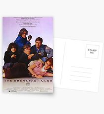Das Frühstück Club Movie Poster Postkarten
