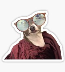 Kermit leisuring jenna marbles Sticker