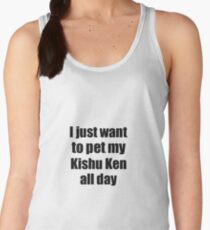 Kishu Ken Dog Lover Mom Dad Funny Gift Idea Women's Tank Top