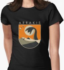 Besuche Arrakis Tailliertes T-Shirt