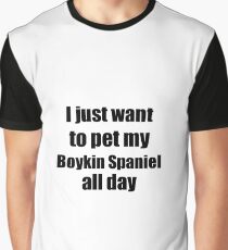 Boykin Spaniel Dog Lover Mom Dad Funny Gift Idea Graphic T-Shirt