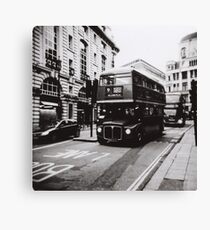 London bus 9 Aldwych Canvas Print
