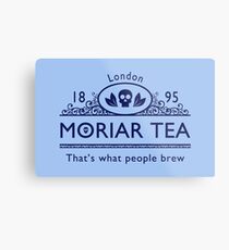 MoriarTea 2 Blue Ed. Metal Print