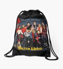 Fuller House Cast - Christmas Holidays Drawstring Bag