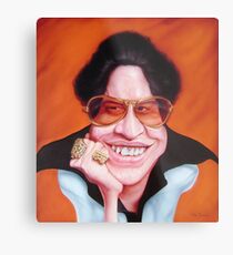 Hector Lavoe Caricature Metal Print