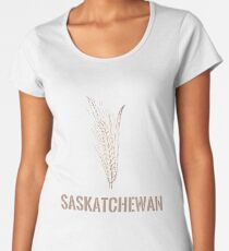 Saskatchewan Wheat Women's Premium T-Shirt