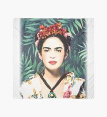 Frida Kahlo, watercolor, Frida, Frida Kahlo painting, botanical, tropical Scarf