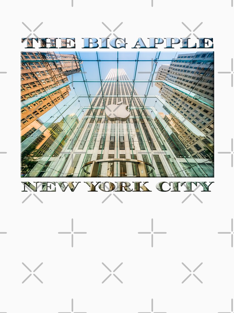 Big Apple in the Big Apple (poster on white) by RayW