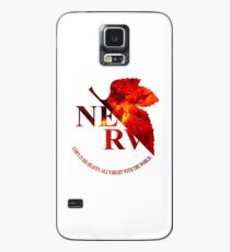 Space Genesis Evangelion 02 || Nerv Logo Case/Skin for Samsung Galaxy
