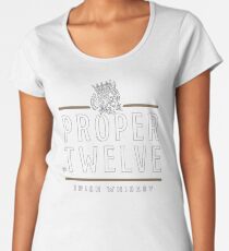 Proper 12 Proper Twelve Irish Whiskey Fan T Shirt Women's Premium T-Shirt