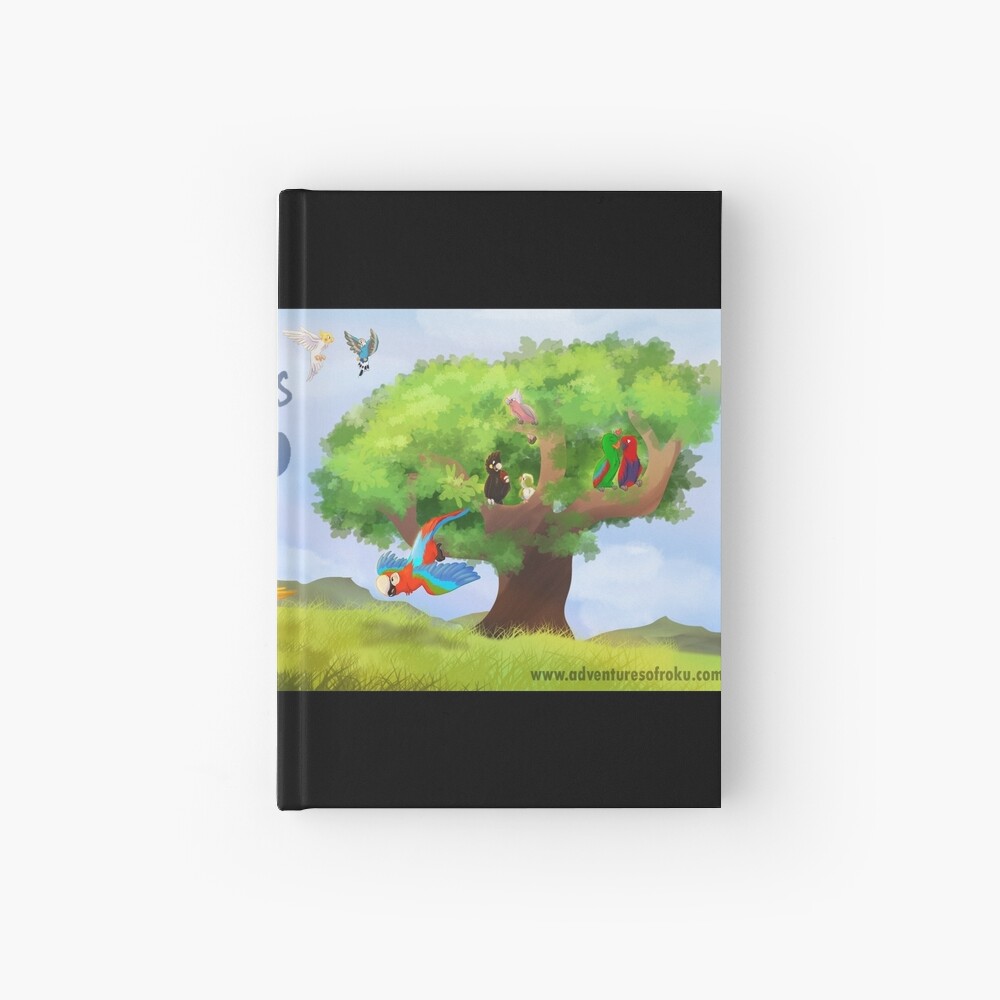 "Adventures of Roku Banner" Hardcover Journal by bmuzz | Redbubble