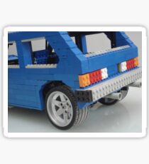 lego VW Rabbit Sticker